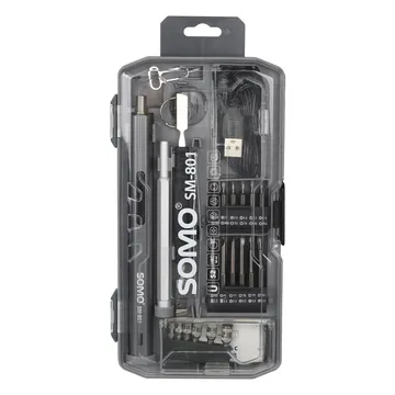 ست پیچ گوشتی شارژی 24 عددی سومو SM801